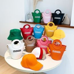 Frauen Bucket Bag Home Fashion Letter Handtasche Single Schulter Messenger Bag235b