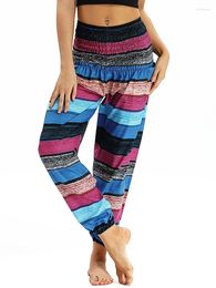 Active Pants Palazzo Harem For Women Loose Casual Yoga Boho Vintage Hippie Bohemian Pilate Beach Trousers