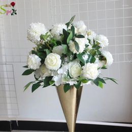 Decorative Flowers SPR 35cm Flower Ball For Wedding Table Home Artificial Flore Centerpiece Party Event Backdrop Decoration