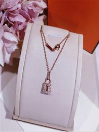 45CMChongcong Brand Classical Luxury Jewelry Pure 100 925 Sterling Silver Pave White Sapphire CZ Party Key Pendant Clavicle Neckl7560313