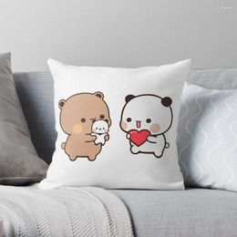 Pillow Panda Bear Hug Bubu Dudu Throw Christmas Covers For Home Luxury Sofa S Ornamental
