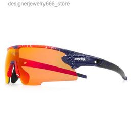 Sunglasses Polarised Mens 2024 Bicycle Goggles Fishing Sports Shadow Sunglasses Mountain Bicycle MTB Glasses Motorcycle Cross Glasses Q240425