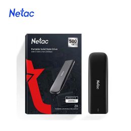 Drives Netac External Ssd 1tb 500gb Portable Ssd 250gb 2tb Hd Ssd External Hard Drive Usb 3.2 Type C Solid State Hard Disk for Laptop