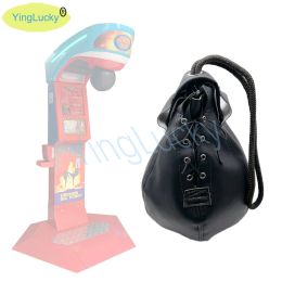 Games Dragon Boxing Machine parts Arcade Ball Rubber Balloon Sleeve Sheath with Rope Fist Target Game Machine