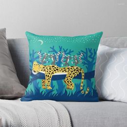 Pillow The Leopard And LemursThrow S Home Decor Sofa Covers Pillowcase Christmas Cases