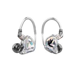 Headphones TFZ/SUPERTFZ MYLOVE2022 Special Edition Colorful Transparent Headset hifi wired in ear