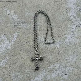 Chromes Designer Ch Cross Pendant Necklace Boat Anchor Treasure Starlight Popular For Men Womens Neck Chains Heart Neckchain Sweater Cha 1090