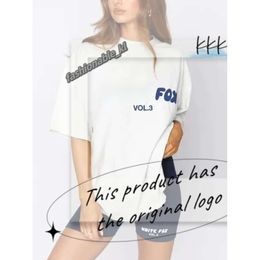 Whites Foxx Tracksuit Womens T Shirt Designer Brand Fashion Sports and Leisure Set Fox Sweatshirt Hoodie Shorts Tees 532