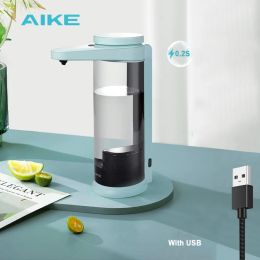 Accessories AIKE Rechargeable Automatic Soap Dispenser for Kitchen Automatic Sensor Detergent Liquid Dispenser Hands Washing 500ML