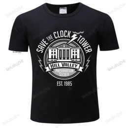 Shirts Herren Haruku T -Shirt Top männliche Marke Hip Hop Kurzarm zurück in die zukünftige T -Shirt weibliche Vintage Crewneck T -Shirt