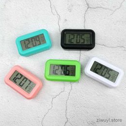 Desk Table Clocks Led Digital Alarm Clocks Light Sensor Luminous Digital Clock Backlight Snooze Mute Calendar Desktop Always-on Desk Clock Table