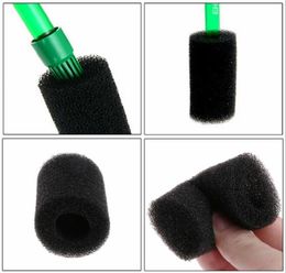 1pc sponge aquarium filter protector cover for fish tank inlet pond black foam aquatic filters protective accessory drop9917738