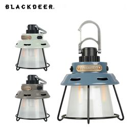 BLACKDEER Portable Camping Lights Rechargeable Led Light Trekking Lantern Emergency Bulb High Power Tents Lighting 4 Mode Lamp 240425