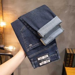 Designer jeans per uomo d'affari abiti da uomo prima primavera/estate nuovi jeans casual jeans sciolte da uomo pantaloni gambe dritti lunghi