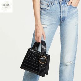 Bag Fashion Alligator Chic Women Handbags Designer Shoulder Bags Luxury Pu Leather Female Crossbody Lady Small Square Purse 2024