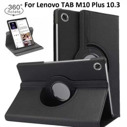 Case Case For Lenovo Tab M10 Plus TBX606X X606F 10.3"360 Degree Rotating Stand Tablet Cover For Lenovo Tab M10 FHD 10.1 X505 X605