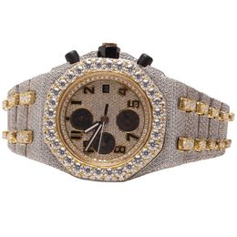 Designer Watch Luxury Automatic Mechanical Watches Discounted Price of Stylish Lab Grown Moissanite Diamond Hip Hop Iced Out Unisex with Custom Movement Wristwatc