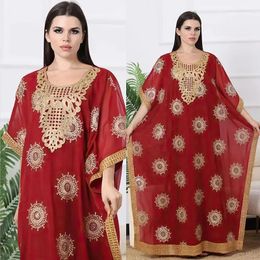 Ethnic Clothing Morocco Abaya Eid Party Muslim Women Boubou Long Maxi Dress Turkey Dubai Saudi Kaftan Islamic Arab Robe Caftan Jalabiya