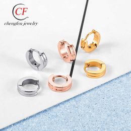 Exquisite Simple Fashion c Diamond Earrings Style 3mm Fashionable Earrings Highend and Versatile Stee with carrtiraa original earrings