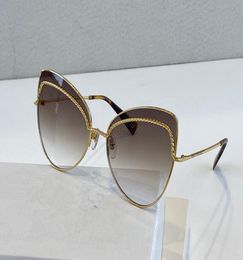 255 Sunglasses For Women Popular Sunglasses Fashion Diamond Stone UV Protection Lens Colour Plated Cat Eye Frame Come With Box1904877