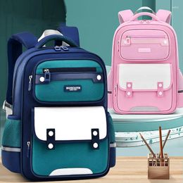 Backpack Waterproof Kids Large Capacity Primary Schoolbag Muilt-pocket For Children Boys Girls School Mochila