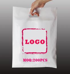 2021 selling plain Colour PE bags Customised company design shopping printed picture plastic packaging gift whole8540354
