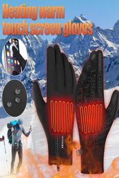 Five Fingers Gloves Man Touch Screen Ski Outdoor Waterproof NonSlip Fishing Women Windproof Sport Men Riding 2022 Winter WarmFive2087721