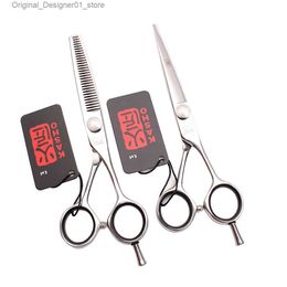 Hair Scissors Professional hair clippers 5.5 6 Japanese stainless steel hair clippers thin clippers hair clipper Makas direct delivery H1021 Q240426