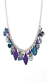 Pendant Necklaces L Dream Water Halloween Haunted Mansion Madame Leota Hitchhiking Ghosts Horror Charm Necklace Gifts For Amajewel2462834