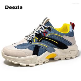 Fitness Shoes Men Casual Sneakers Man Spring Summer Fashion Thick Bottom Running Flat Comfortable Breathable Outdoor Footwear