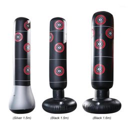 Boxing Punching Bag Boxing Muay Thai Inflatable Tumbler Punching Sandbag for Kid Adult Force Core Training Tool16635607