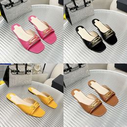 Fashion Summer Sandals Designer Comfortable Elegant Jelly Women Sweet and Simple Open Toe Flat Shoes Original Quality