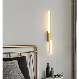 Wall Lamps Modern Simple Led Porch Light Nordic Staircase Balcony Bedroom Headboard Background