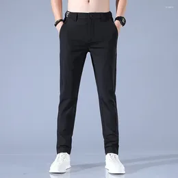 Men's Pants Spring/Summer/Autumn Elastic Casual Soft Comfortable