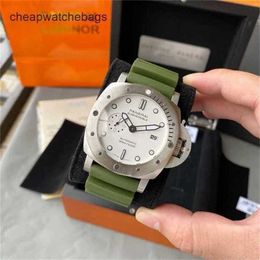 Panerei Luxury Wristwatches Submersibls Watches Swiss Technology Automatic Movement Sapphire Mirror 47mm Imported Rubber Watchband Brand Wristwatc KZQO