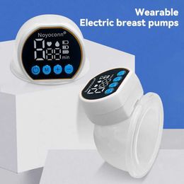 Breastpumps Portable electric breast pump BPA free low noise free USB charging LED display screen easy to operate wearable breast pump 240424