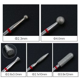 Bits Cuticle Clean Carbide Nail Drill Bit Diamond Rotary Burrs Electric Nail File For Manicure Pedicure Tools