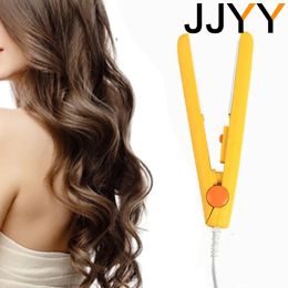 Straighteners Mini Hair Curling Iron Hair Straightener Small Electric Splint Dualpurpose Bangs Small Splint for Straight Curly Hair Iron