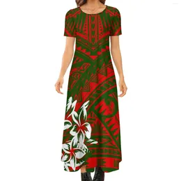 Party Dresses Refined Tribal Long Dress 2024 Winter O-neck Beach Maxi Custom On Demand