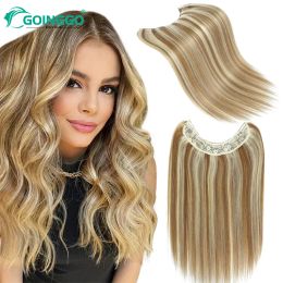 Piece Clip In V Shape Hair Extensions Human Hair One Piece With 5 Clips 120g Clips On Extesnsions Natural Hair Full Head 1428Inch