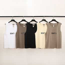 Tanque de grife de gole de tanque de gest tanktop masculino tops de grife camisetas camisetas de tanques masculinos verão esportes esportivos esportivos pretos respiráveis