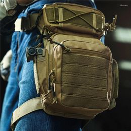 Waist Bags Men Leg Bag Utility Belt Pack Pouch Adjustable Hiking Male Hip Motorcycle Military Tactical 2024