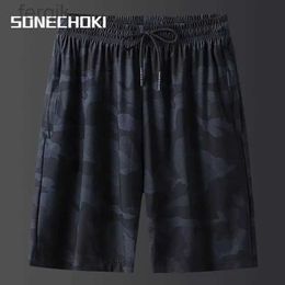 Men's Shorts Plus Size Running Shorts Men Camouflage Basketball Sport Gym Mesh Breathable Shorts Fitness Training Workout Bottom Male Casual d240426