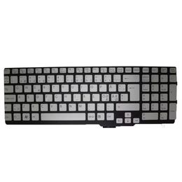 Laptop Keyboard For SONY VAIO SVS15 Series 9Z.N6CBF.51N 149015971SE 550121FL2G2-035-G Nordic NE silver with backlit new