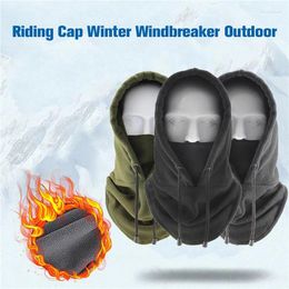 Bandanas Riding Cap Winter Windbreaker Outdoor Sports Scarf Cold Thickened Headgear Military Mask Fleece Warm Hat. Face Bandana