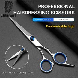 Hair Scissors Professional 6-inch Barber Styling Tools Q240426