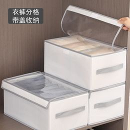 Pp Board Clothing Storage With Cover Foldable Compartment Storage Box For Clothing And Jeans Storage Box Can Be Shipped On Behalf Of