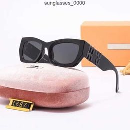 Glasses Oval Fashion Mui Frame for Sunglass Womens Anti-radiation UV400 Polarised Lenses Mens Retro Eyeglasses Original with Box GHGX