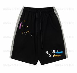 2024 New gallrey Mens Shorts Fashion Designer swimming depts Pants pure cotton letter print shorts Speckled mens womens Loose Casual gym Short 15 Style Size S-XL