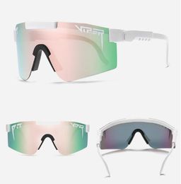 Fashion Designer Sunglasses Large Frame Riding Sunglasses Colourful Full Plated Real Film Polarised Sunglasses4293253